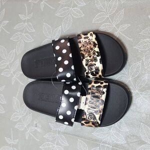 Pink Victoria Seceret Sliders